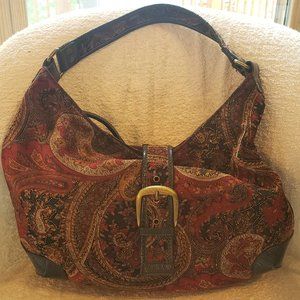 Women's Velvet Hobo Satchel